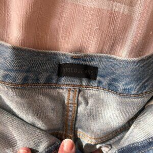 UNIQLO Jeans short en denim bleu  / UNIQLO blue denim jean shorts